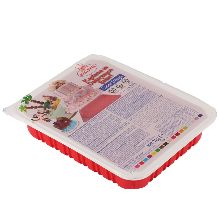 Ovalette Rollfondant Rot 1kg